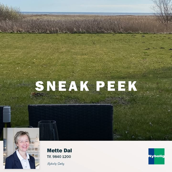Nybolig Sæby A/S præsenterer nyt fritidshus til salg ved Østkysten