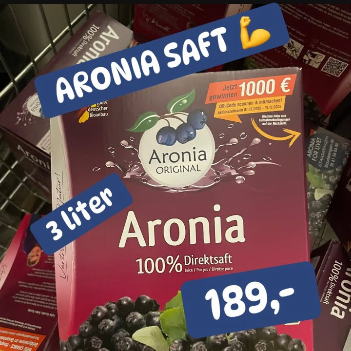SuperBrugsen Dronninglund lancerer tilbud på økologisk aronia saft