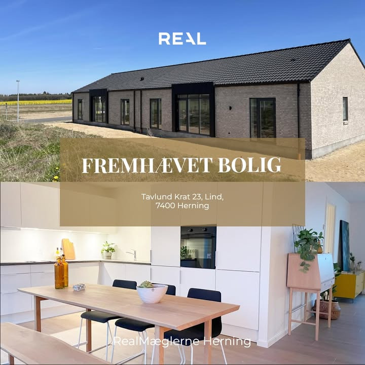 RealMæglerne Herning fremhæver attraktiv bolig i Lind til salg