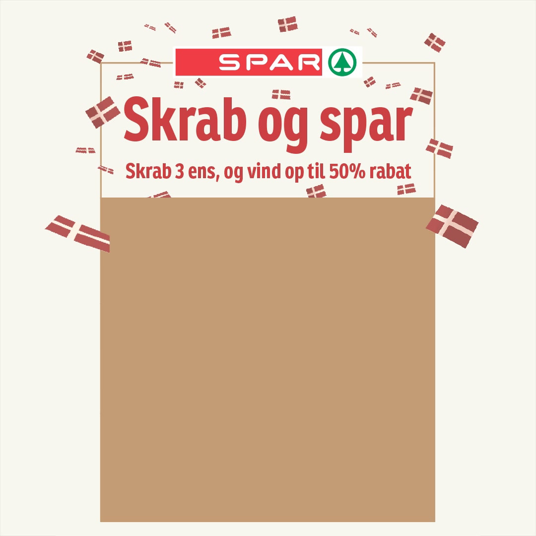 Spar Skallerup A/S fejrer fødselsdag med skrabelod rabatter på op til 50 %