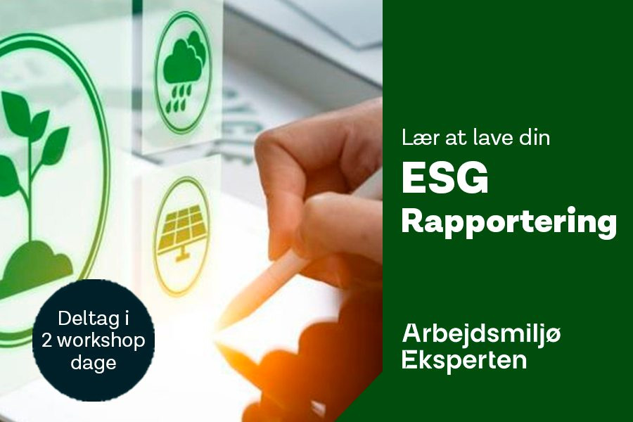 Arbejdmiljøeksperten tilbyder kursus i ESG-rapportering i Esbjerg
