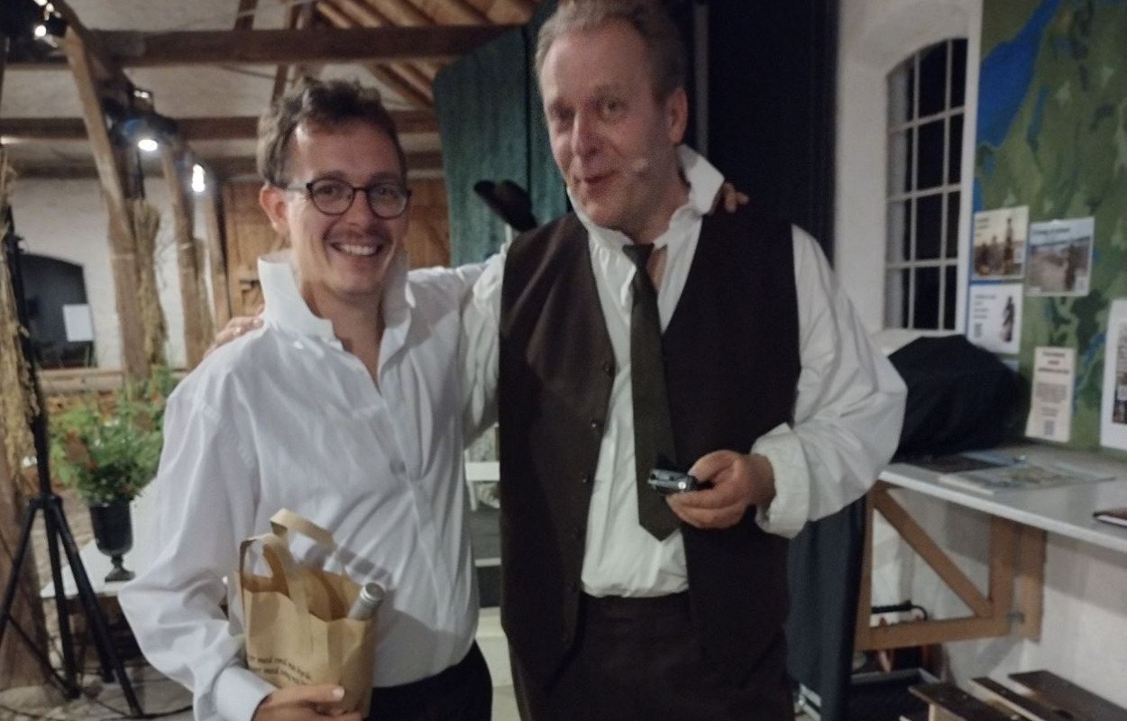 Jeppe Aakjærs 155 år fødselsdag fejret på Jenle 