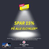 Decembertilbud hos Fri BikeShop Frederikshavn: Spar på elcykler, udstyr og mountainbikes