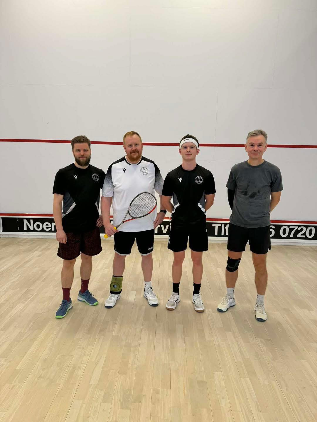 Kolding KFUM Squash tager flot 6-2 sejr i Thy
