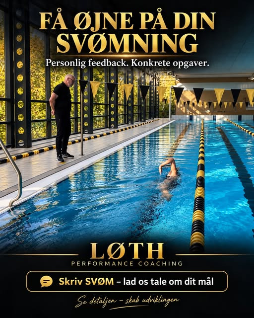 LØTH Performance Coaching tilbyder personlig feedback på din svømning