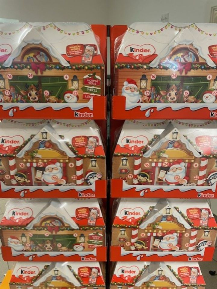 Min købmand, Nim: Skarpt tilbud på Kinder Hus julekalender til kun 85 kr. – Bestil nu!