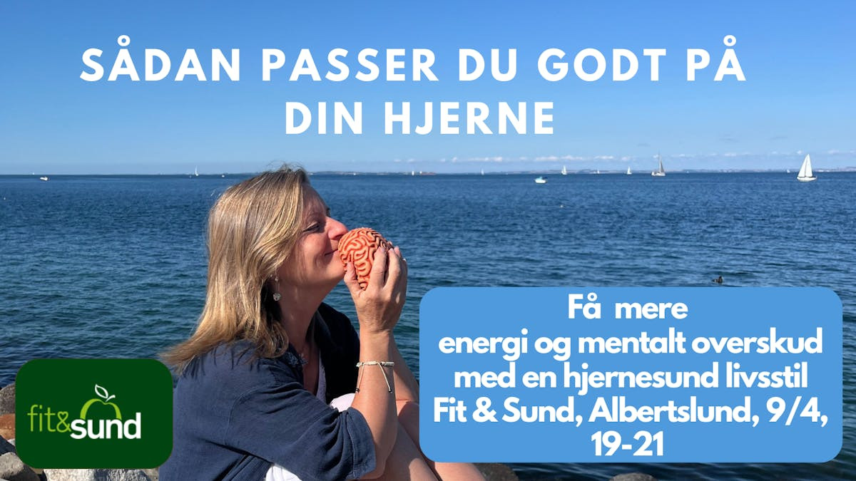 Foredrag: Giv din hjerne det bedste med HJERNE-KRAM-modellen