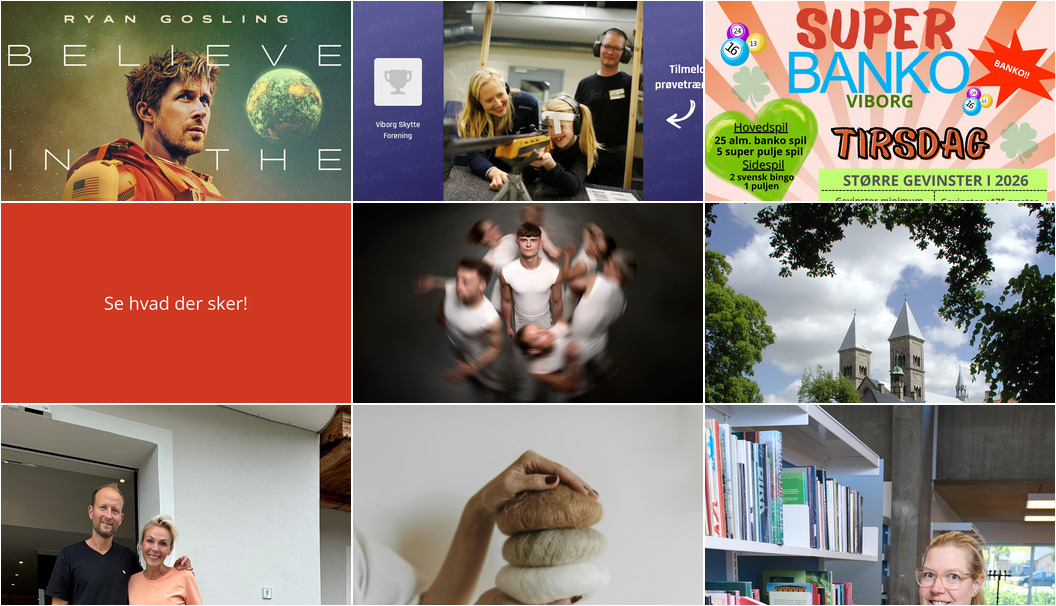 Spændende aktiviteter i Viborg: Film, skydning og foredrag i vente