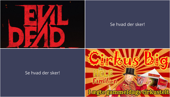 Uhyggelige filmoplevelser og magisk cirkus: Weekend i Grenaa