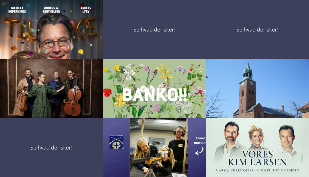 Musik, film og spændende aktiviteter i Korsør den kommende uge