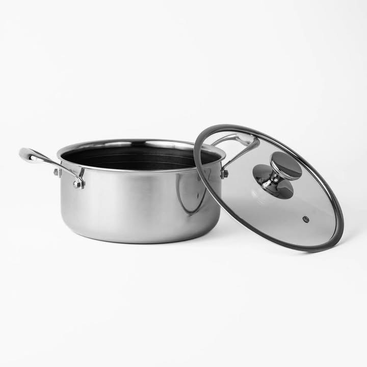 Spar stort på hybrid non-stick gryde hos Min Købmand Øster Bjerregrav