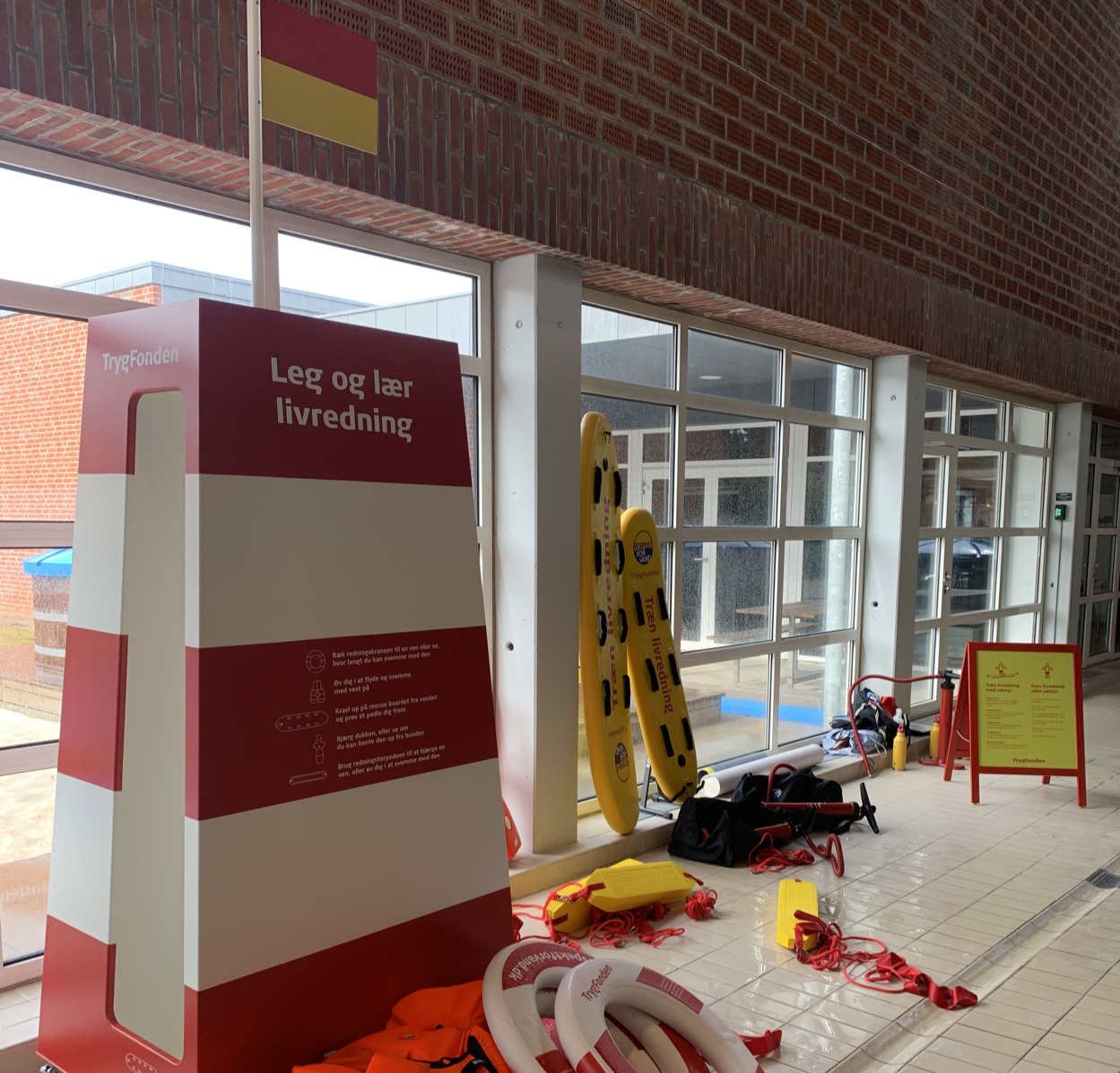 Nyt livreddertårn i Vejen Idrætscenter