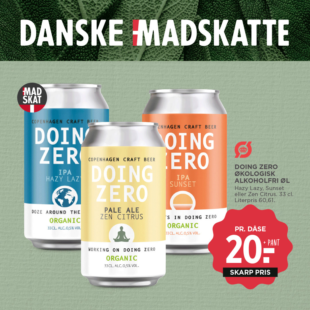Meny Randers præsenterer udvalgte danske madskatte og alkoholfri øl fra Doing Zero