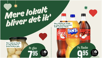 Gestus kartofler på glas til kun 7,95 kr. og Coca-Cola til 9,95 kr. - se ugens lokale tilbud