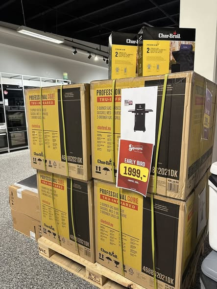 Skousen Nørresundby tilbyder halveret pris på topserien Char-Broil grill i februar