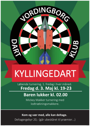 Kom til en spændende aften med dart i Vordingborg