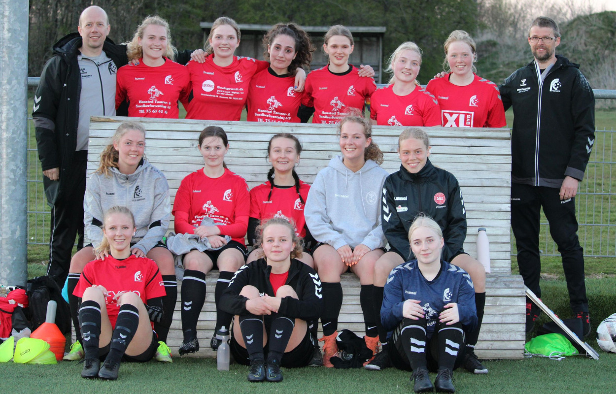 FC Horsens-kvinder led i sommervarmen