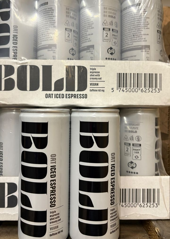 MENY Hobro med tilbud på Bolt iskaffe: Spar 138 kr. ved køb af 12 stk.