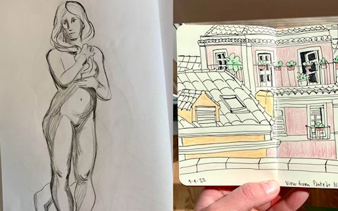 Udforsk dine skitseevner på Viborgs gamle banegårdsstation