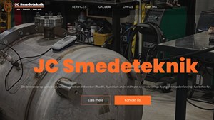 JC Smedeteknik lancerer ny hjemmeside: Se den her!
