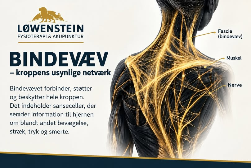 Løwenstein Fysioterapi tilbyder bindevævsbehandling med blide tryk og massage