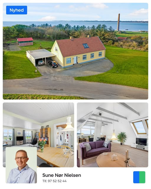 Nybolig Skive I/S præsenterer: Rummeligt hus med fjordudsigt og naturskøn beliggenhed