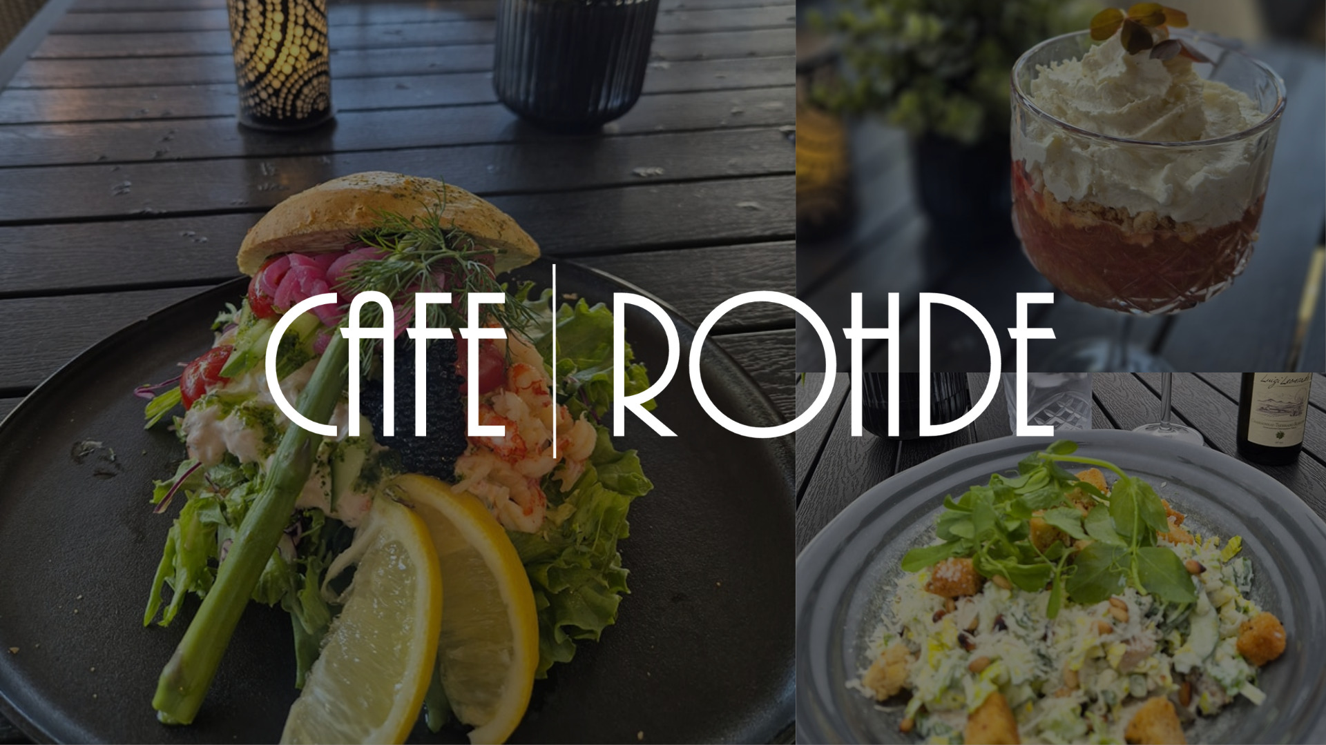 Smag på sommeren hos Café Rohde med fristende nye retter