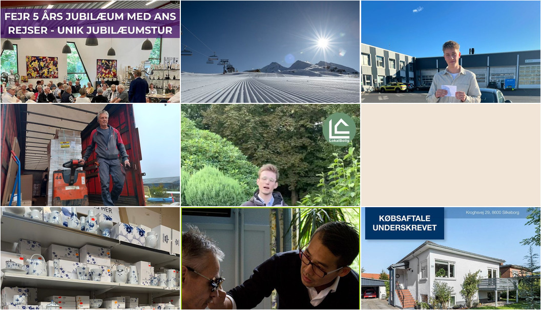 Nyt fra LOKALBOLIG SILKEBORG, REMA 1000 Nørrevænget, Bentzens Køreskole og 9 andre