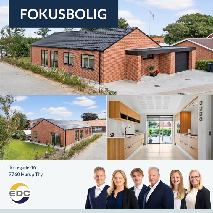 EDC Hurup Thy præsenterer nybygget hus i Hurup centrum fra 2024