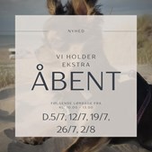 Vodskov Dyreklinik udvider åbningstiderne i sommerferien