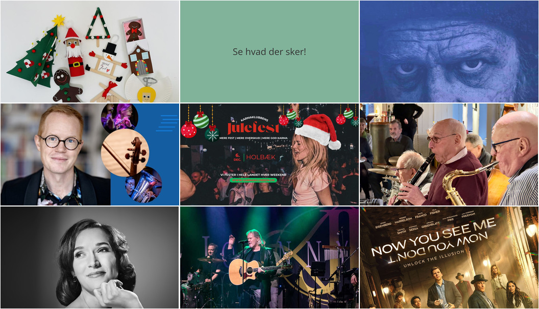 Holbæk byder på en weekend fyldt med kreativitet, mystik, musik og magi