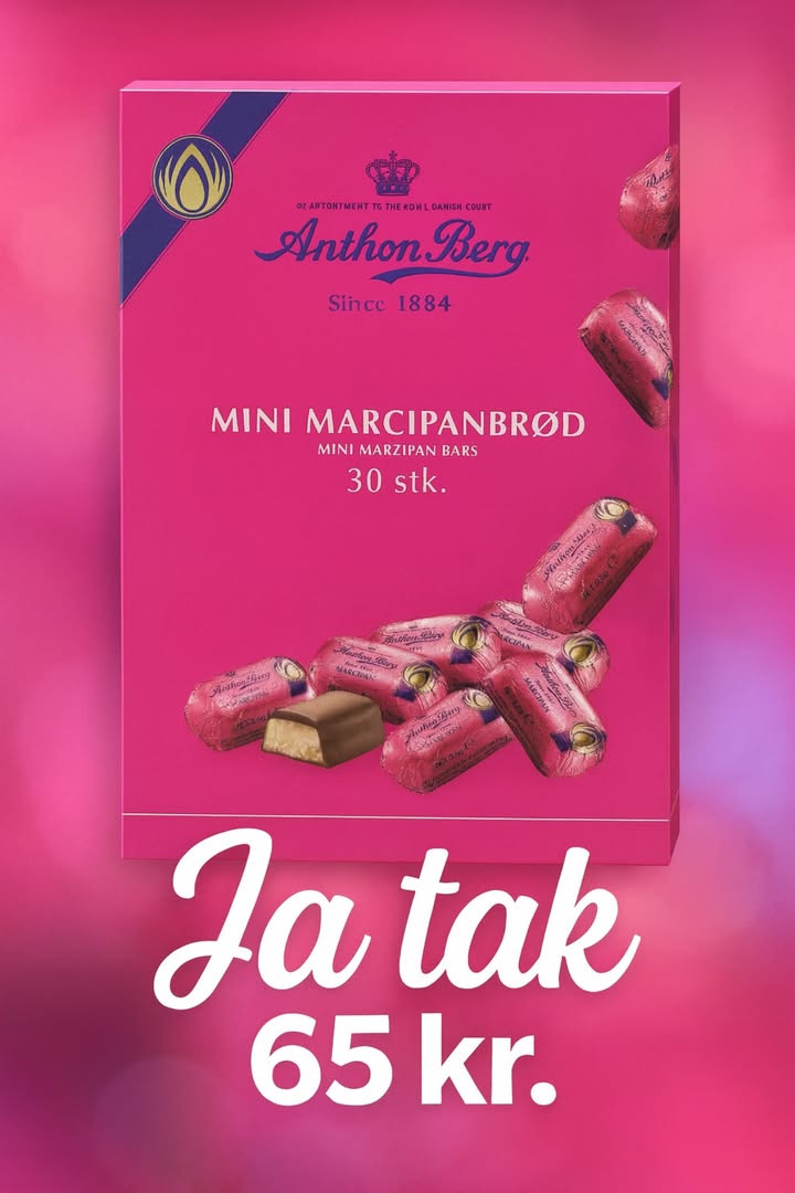 Meny Hobro tilbyder mini marcipanbrød til skarp pris