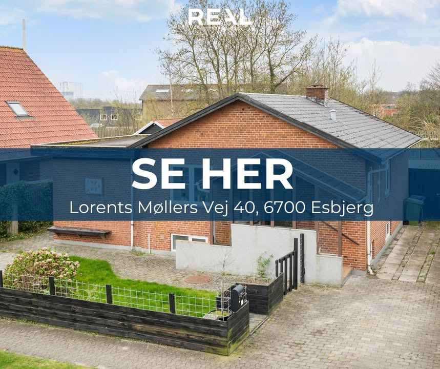 RealMæglerne Esbjerg og Bramming præsenterer prisvenlig villa på lukket vej