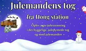Juleeventyr med veterantog i Høng