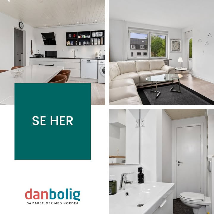 Moderne lejlighed med skøn altan hos danbolig Nørresundby