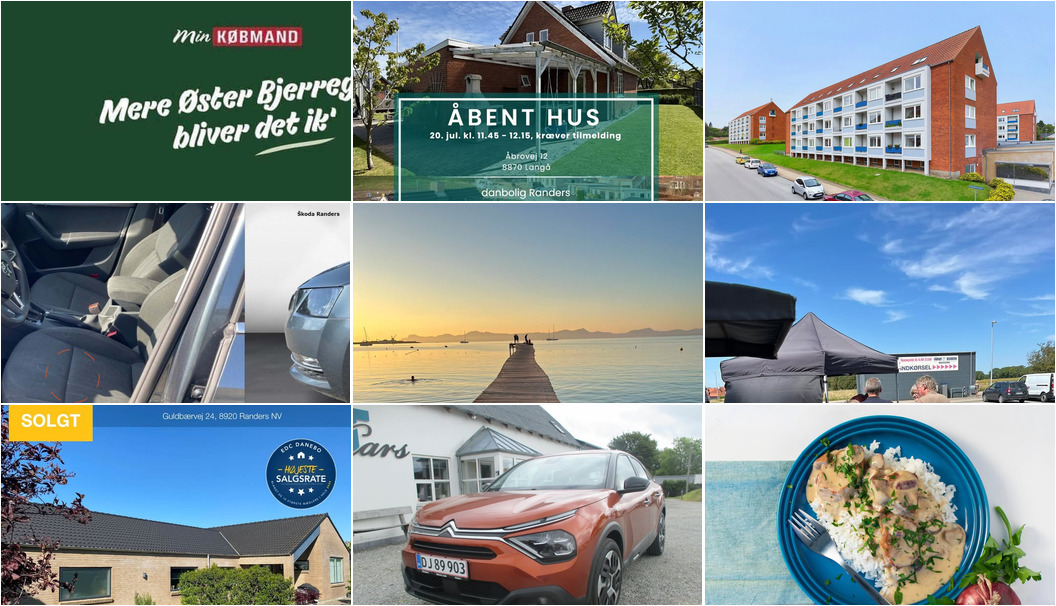 Nyt fra Frederiksberg Kødforsyning v/Christian Rytter Sørensen, TT CARS ApS, RandersBolig og 13 andre