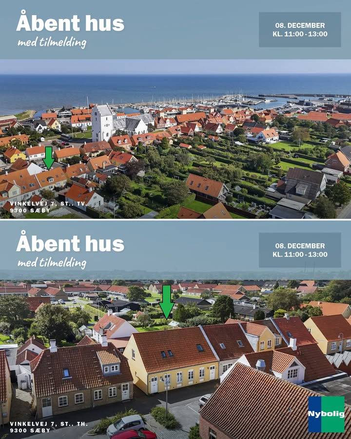 Åbent hus på Vinkelvej med Nybolig Sæby A/S søndag den 8. december