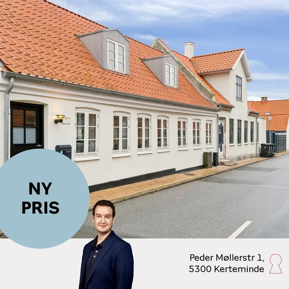 Home Kerteminde-Munkebo sætter prisen ned på byhus i Kerteminde centrum