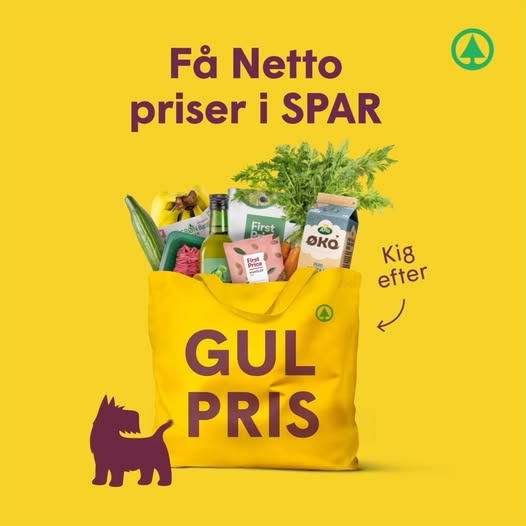Spar Suldrup matcher priserne i Netto med Gul Pris