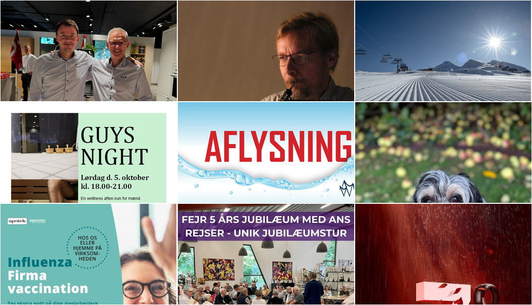 Nyt fra Herning Løve Apotek, Dyrehospitalet Heden ApS, Hjertelyd - scanningsklinik for gravide og 8 andre