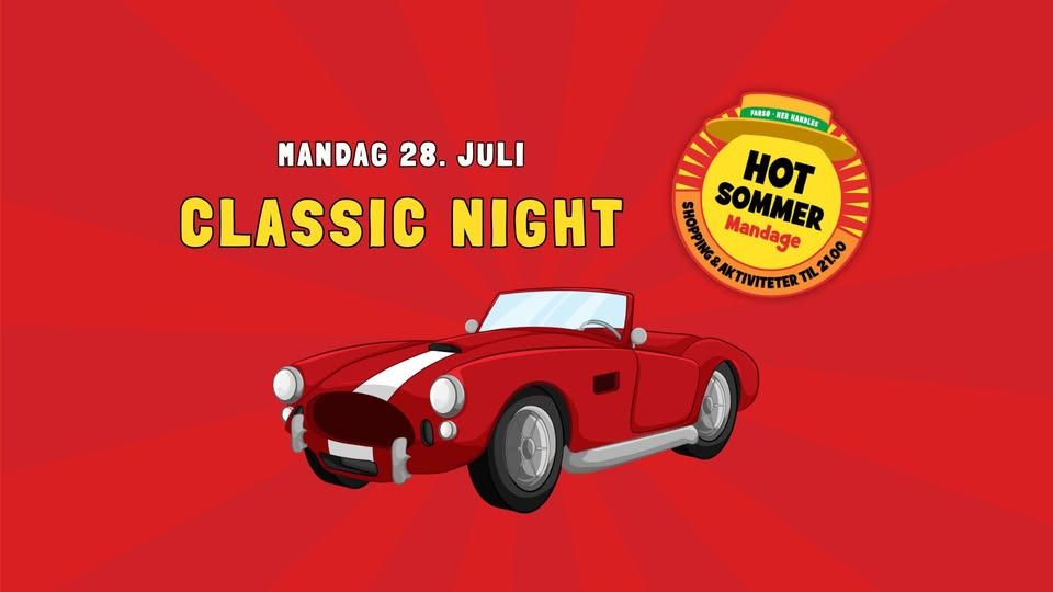 Hot Sommer i Farsø fylder midtbyen med nostalgi og motorbrøl