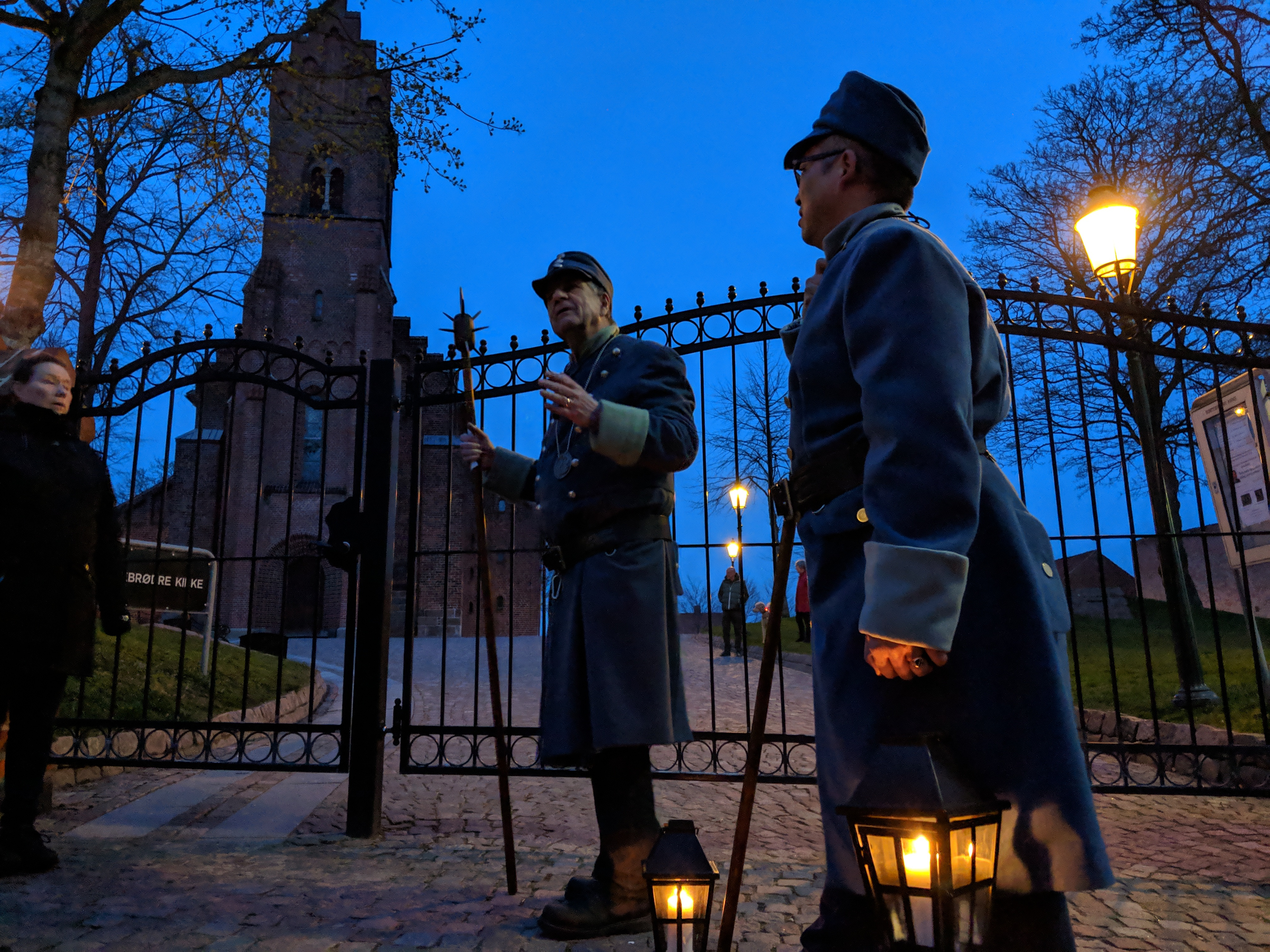Historier fra Viborgs vægtere: En aften i stearinlysets skær