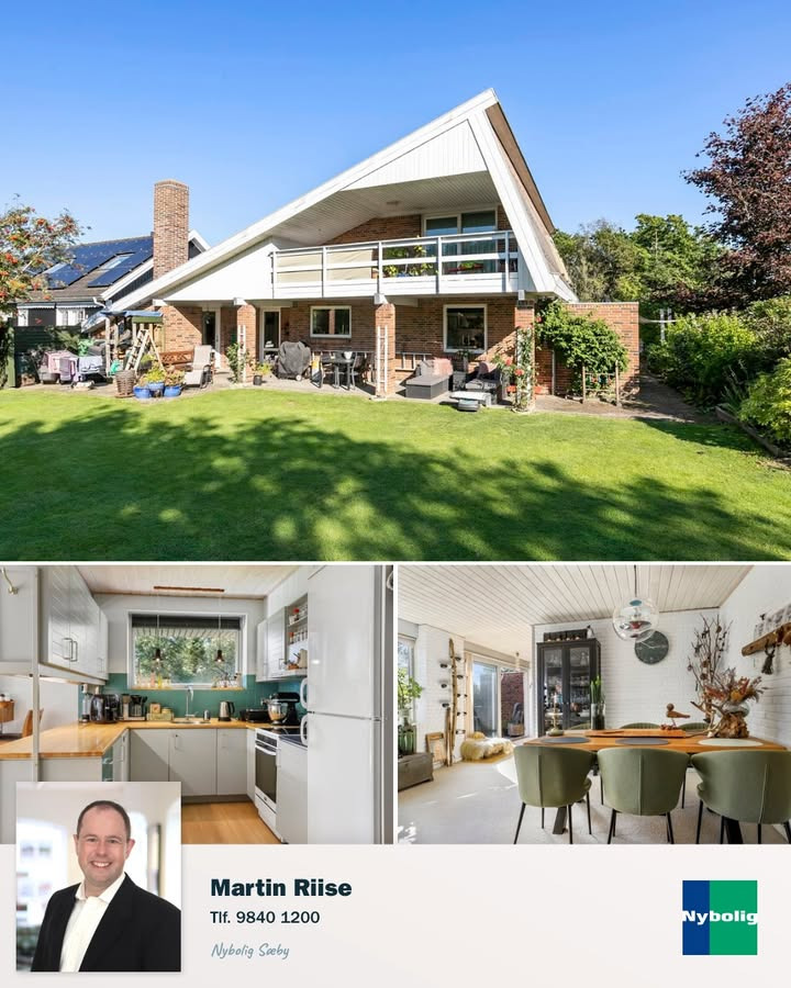 Nybolig Sæby A/S: Arkitekttegnet villa tæt på badestrand til hurtig handel i Sæby