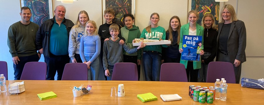 Sæby Skolepatrulje er regional vinder i Årets Skolepatrulje 2023