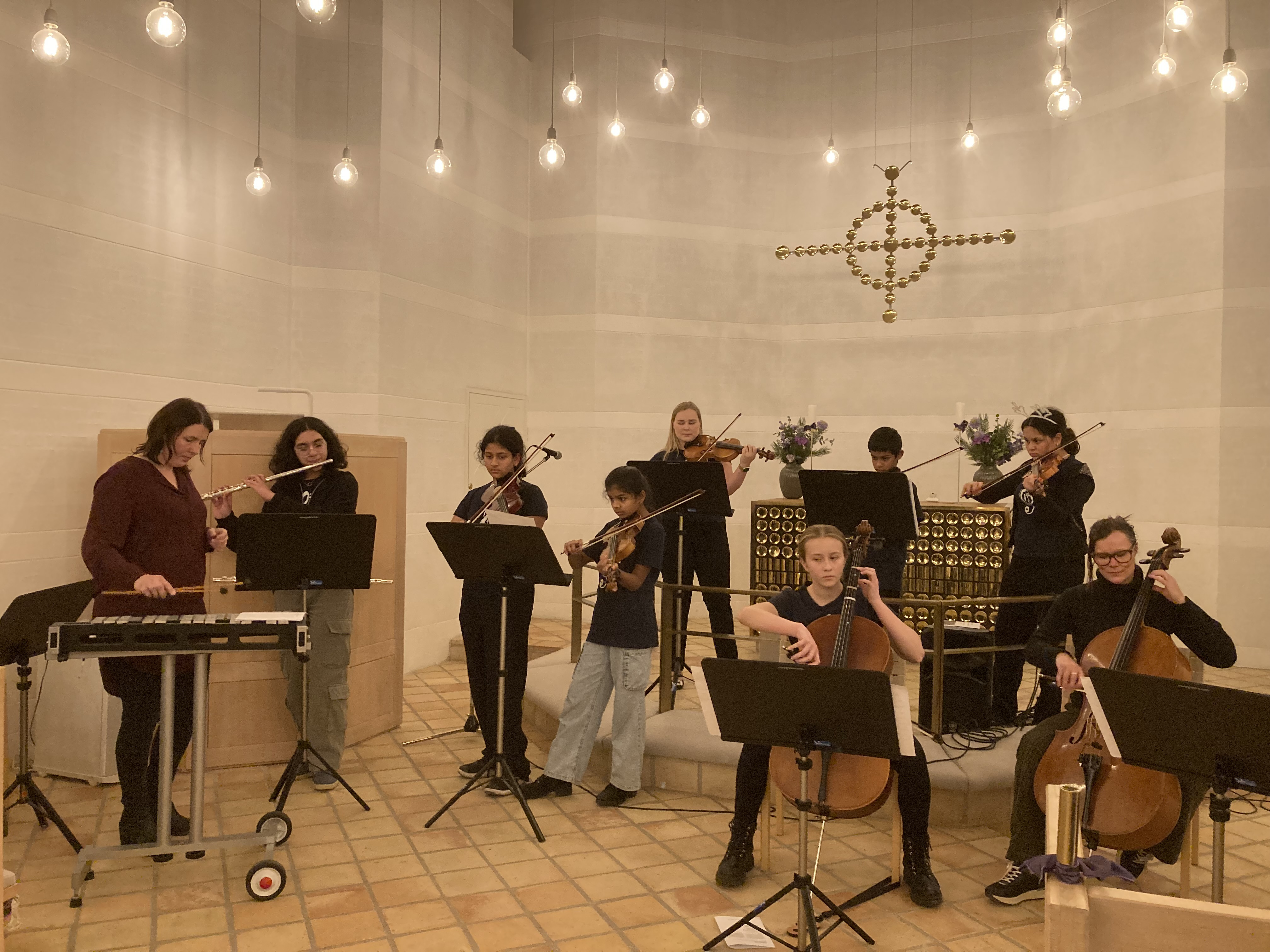 Julestemning og åben samtale i Egedal Kirke