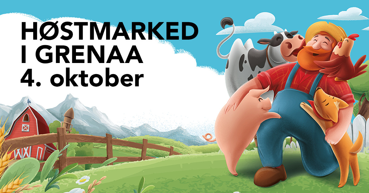 Kæmpe høstmarked på Grenaa Torv