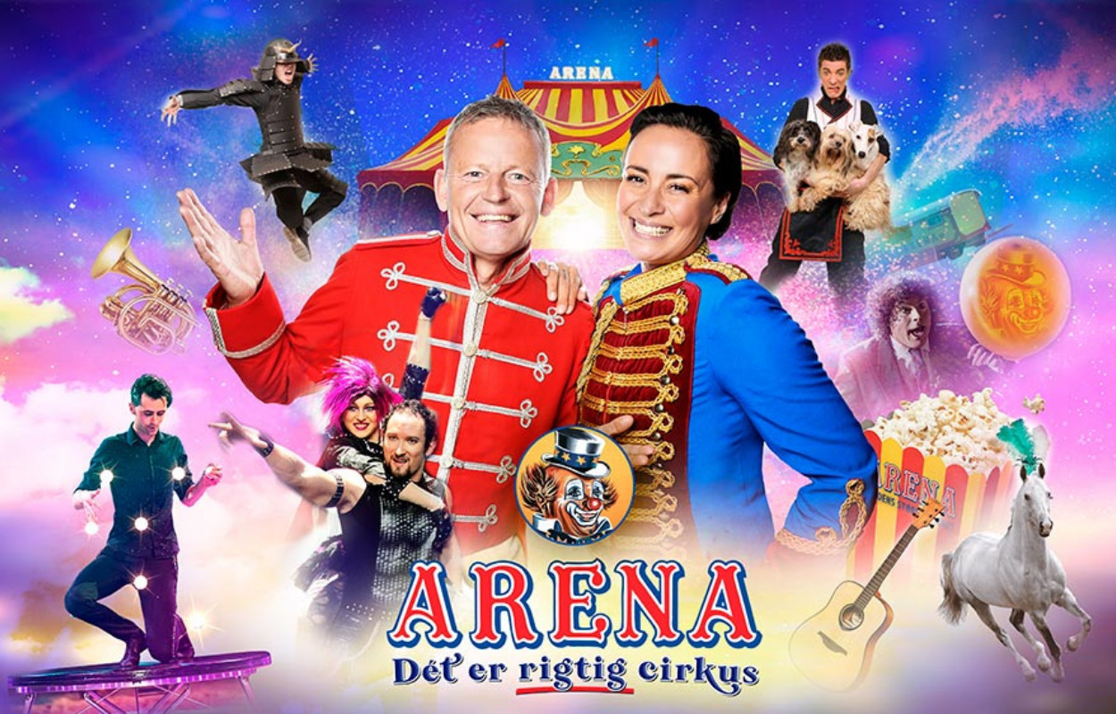 Oplev Cirkus Arena når det kommer til Vejle
