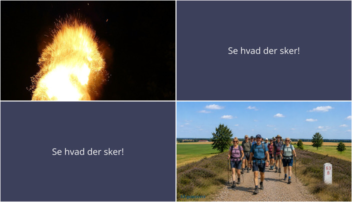 Uforglemmelig weekend i Møldrup: Ildshow og Vandreture