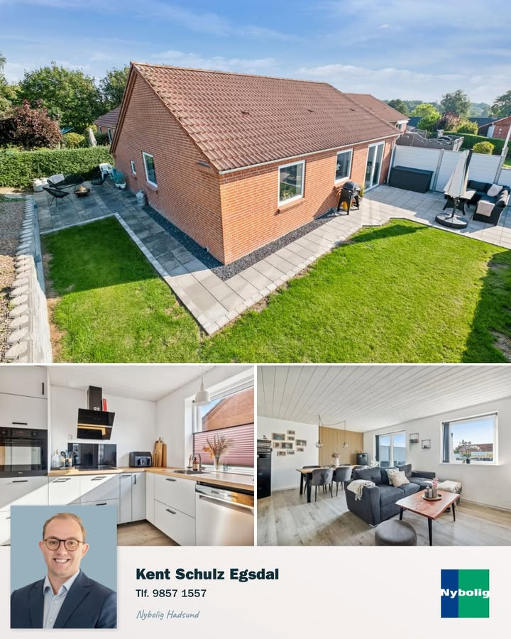 Nybolig Hadsund præsenterer charmerende andelsbolig med privat have i Øster Tørslev
