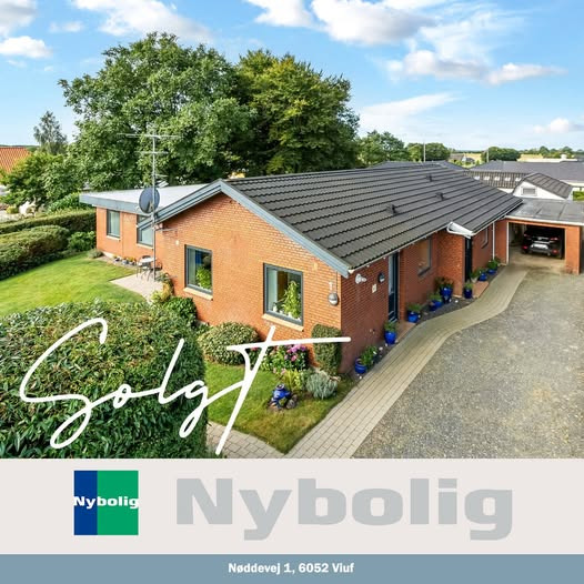 Nybolig Kolding annoncerer salg af Nøddevej 1 og tilbyder hjælp til din bolighandel